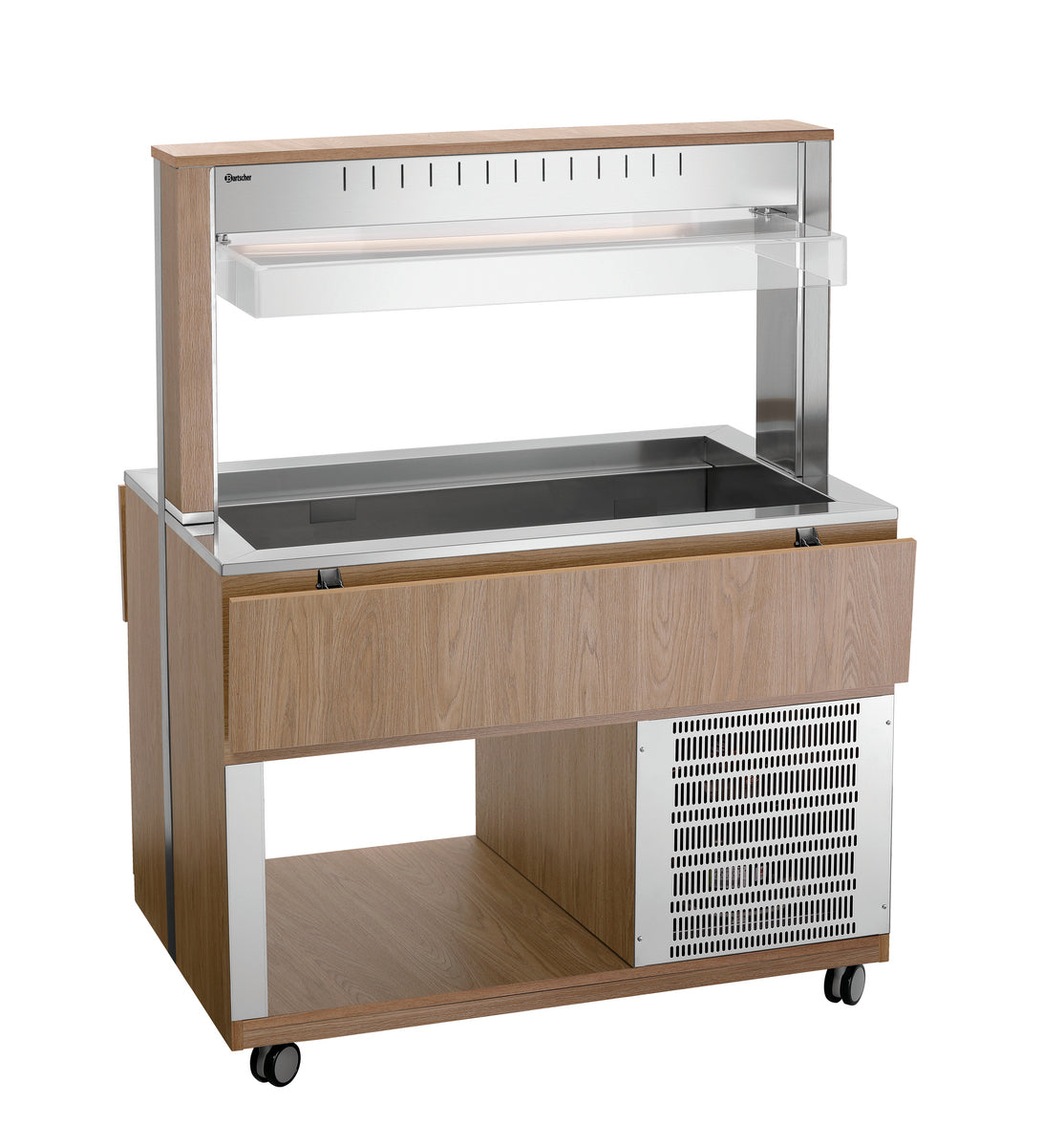 Buffetwagen K3110-200U - Seitenansicht