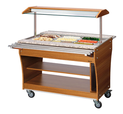 Buffetwagen, warm, 3x 1/1GN | Bartscher 125614 - Bartscher