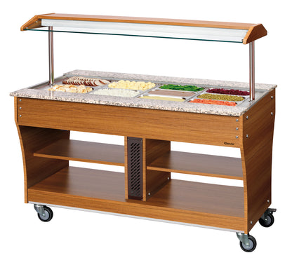 Buffetwagen, warm, 4x 1/1GN | Bartscher 125628 - Bartscher