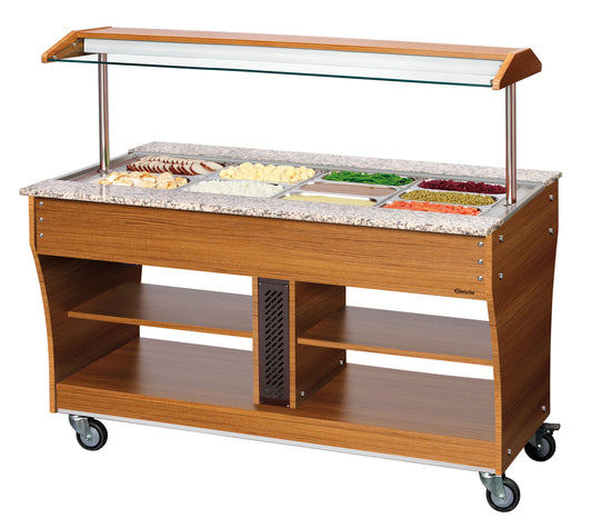 Buffetwagen, warm, 4x 1/1GN | Bartscher 125628 - Bartscher