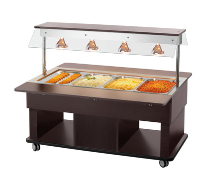 Buffetwagen Kids W4110-150W | Bartscher 125631V1 - Innenansicht