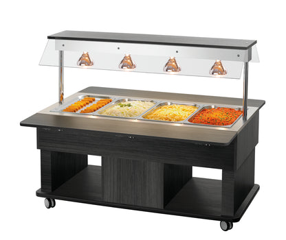 Buffetwagen Kids W4110-150A | Bartscher 125631V2 - Innenansicht