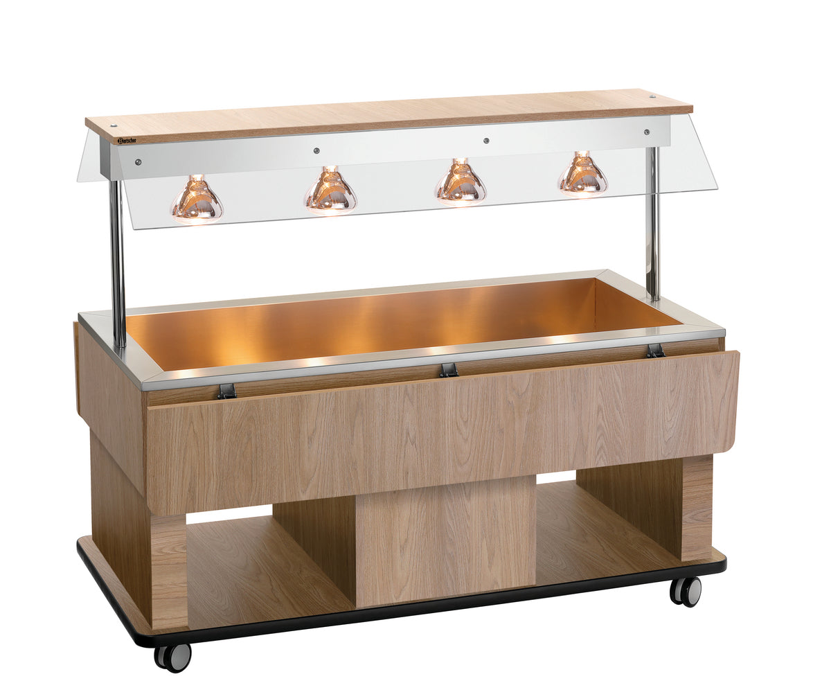 Buffetwagen Kids W4110-150U - Seitenansicht
