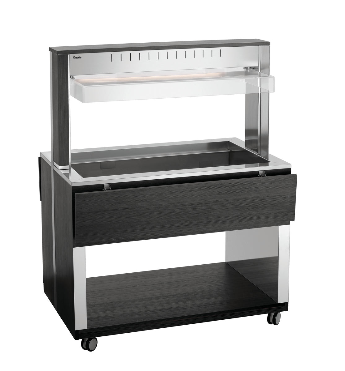 Buffetwagen W3110-200A | Bartscher 125633V2 - Seitenansicht