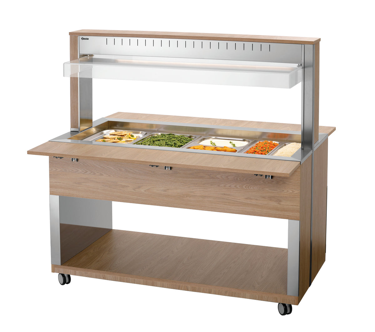 Buffetwagen W4110-200U | Bartscher 125634 - Bartscher