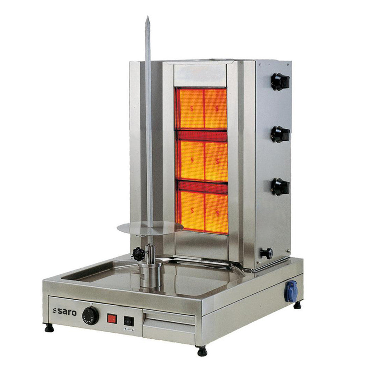 Gas-Döner- / Gyrosgrill 3 Brenner  Modell TILLA 3 | Saro 126-1700 | Saro