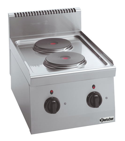 Elektroherd 600 2PLTG | Bartscher 131723 - Bartscher