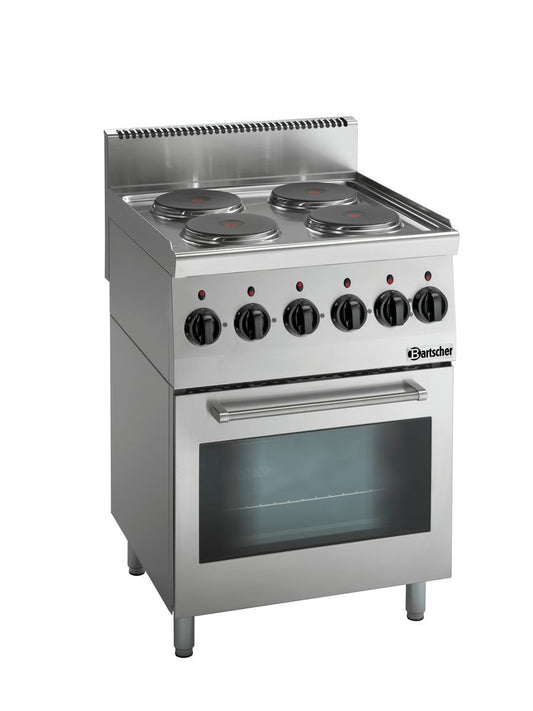 Elektroherd 600, B600, 4PL, EB | Bartscher 131764 | Bartscher