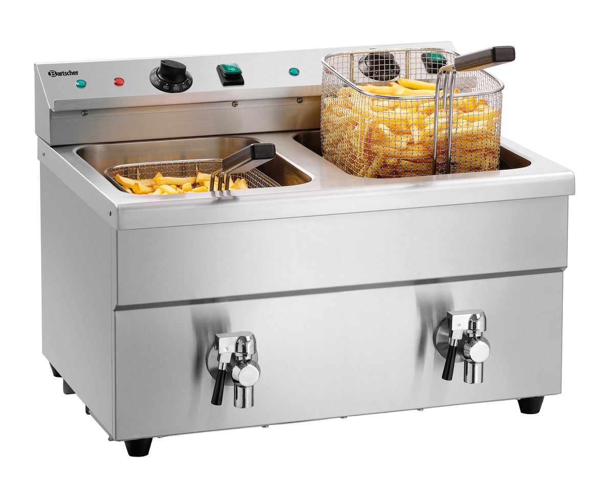 Induktions-Fritteuse 2x8L Plus | Bartscher 165119 - Bartscher