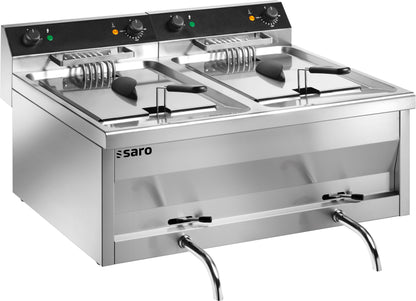 Fritteuse  Tischmodell GASTROLINE 9+9V | Saro 172-4025 - Ansicht 2 | Saro