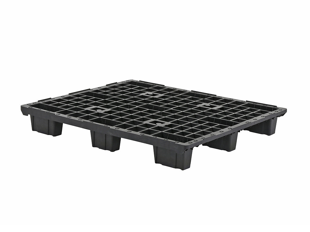 Kunststoffpalette 1200x1000x155mm  Modell KP1000 | Saro 174-4005