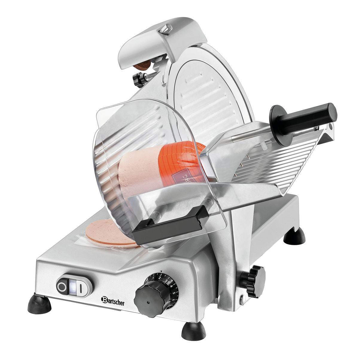 Aufschnittmaschine 250 Plus - Seitenansicht