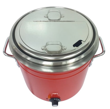 Retro Suppenkessel rot | Saro 175-2200