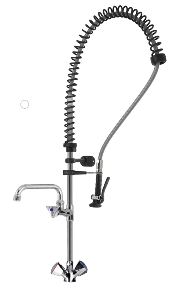 EASY Geschirrwaschbrause mit Schwenkhahn und Brausekopf BEST-Home von KBS Gastrotechnik