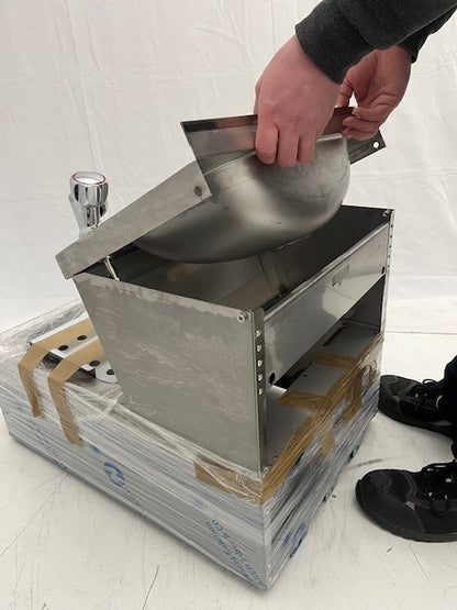 Handwasch-Ausgussbecken 50x70x85 cm | KBS 21010001 - KBS Gastrotechnik