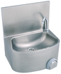 Handwaschbecken halbrunde Form BxTxH 48x35x52cm | KBS 21010003 - KBS Gastrotechnik