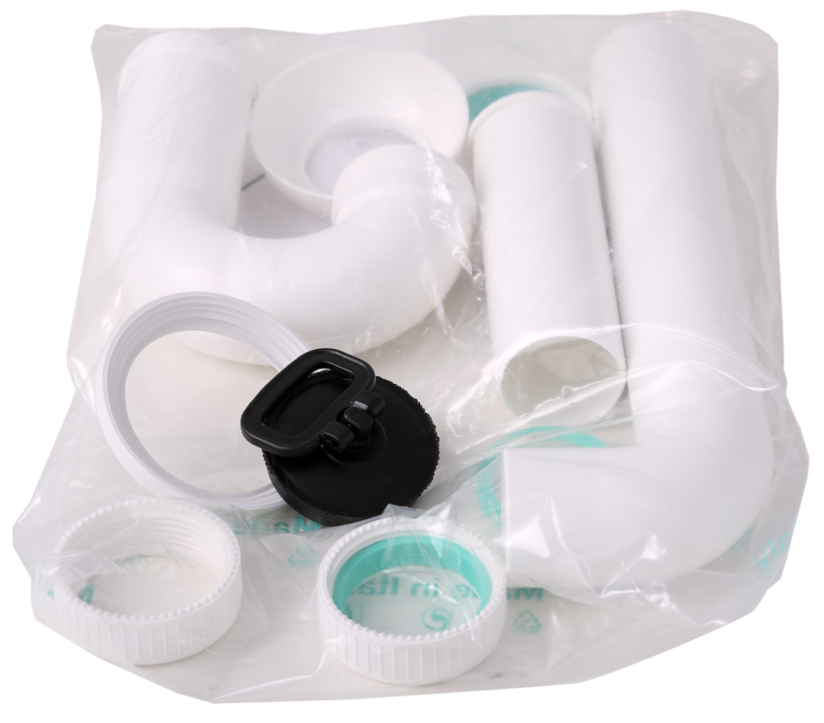 Handwaschbecken halbrunde Form BxTxH 48x35x52cm | KBS 21010003 - KBS Gastrotechnik
