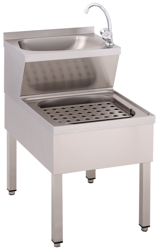 Handwasch-Ausgussbecken 50x60x85 cm | KBS 21010004 - KBS Gastrotechnik