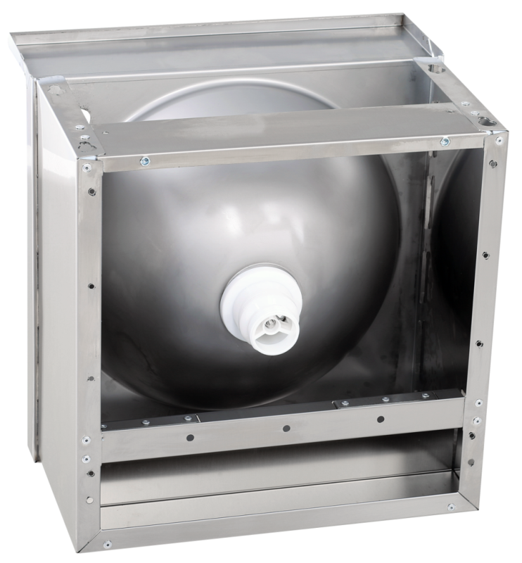 Handwaschbecken eckige Form ohne Mischbatterie BxTxH 40x40x23,5cm | KBS 21010005 - KBS Gastrotechnik
