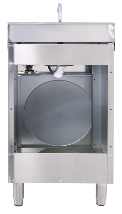 Handwaschbecken eckige Form, 50x50x85 cm | KBS 21010006 - KBS Gastrotechnik