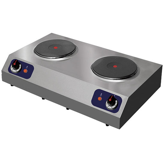 Elektrokochfeld, Tischmodell, 2 Platten — Virtus 2123G Restposten