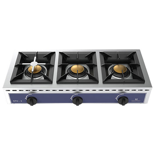 Gaskochfeld 3 Brenner je 7 kW (Erdgas) — Virtus 2127U