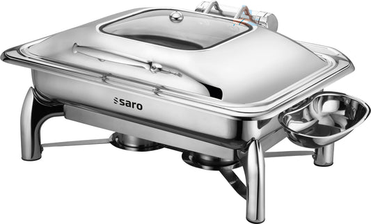 Chafing Dish, 1/1 GN, Behälter induktionsgeeignet,