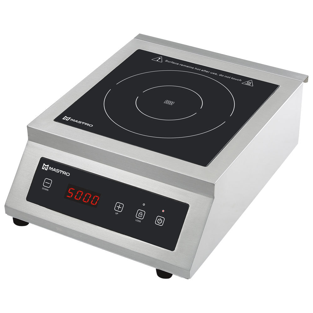 Induktionskochfeld max. Ø 280 mm 5 kW - 400V — Virtus 2144S