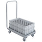 Transportwagen mit Griff für Spülmaschinenkörbe, 600x400 mm — Virtus 2202P
