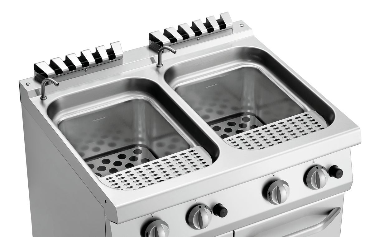 Nudelkocher, Gas 700, B800 2x24L | Bartscher 2853101 - Bartscher