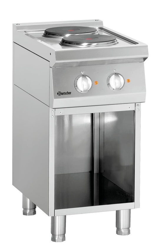 Elektroherd 700, B400, 2PL, UO | Bartscher 286102 - Bartscher