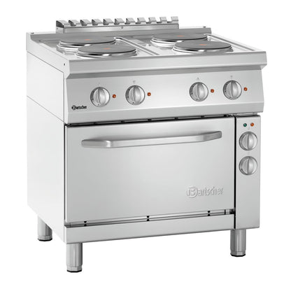 Elektroherd 700, B800, 4PL, EBO | Bartscher 286225 - Bartscher