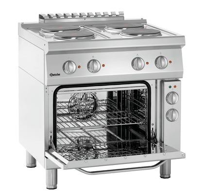 Elektroherd 700, B800, 4PL, EBO | Bartscher 286225 - Bartscher