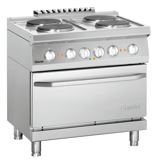Elektroherd 700, B800, 4PL, EBO | Bartscher 286234W - Bartscher