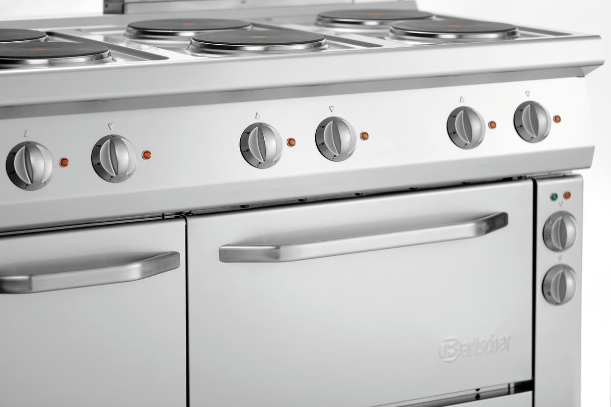 Elektroherd 700, B1200, 6PL, EBO | Bartscher 286247 - Bartscher