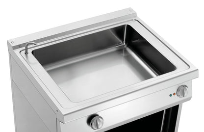 Bain Marie 700, B800, UO, mWE - Seitenansicht