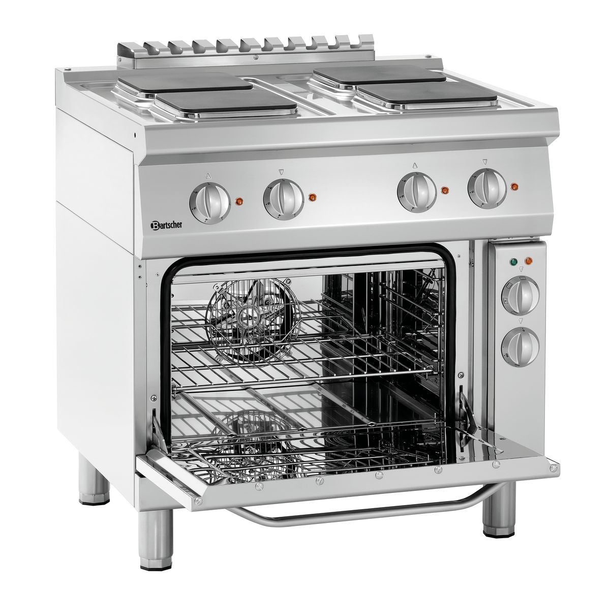 Elektroherd 700, B800, 4 Pl, EBO | Bartscher 286326 - Bartscher