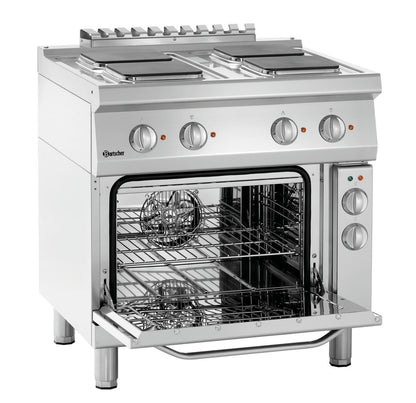 Elektroherd 700, B800, 4 Pl, EBO | Bartscher 286326 - Bartscher