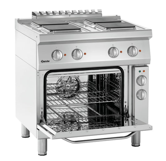 Elektroherd 700, B800, 4 Pl, EBO | Bartscher 286326 - Bartscher