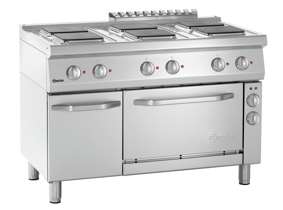 Elektroherd 700, B1200, 6PL, EBO | Bartscher 286347 - Bartscher