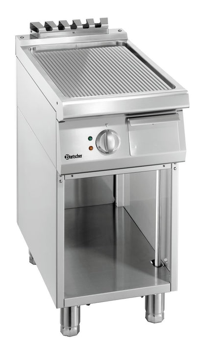Griddleplatte 700, B400, gerillt | Bartscher 286507 - Bartscher