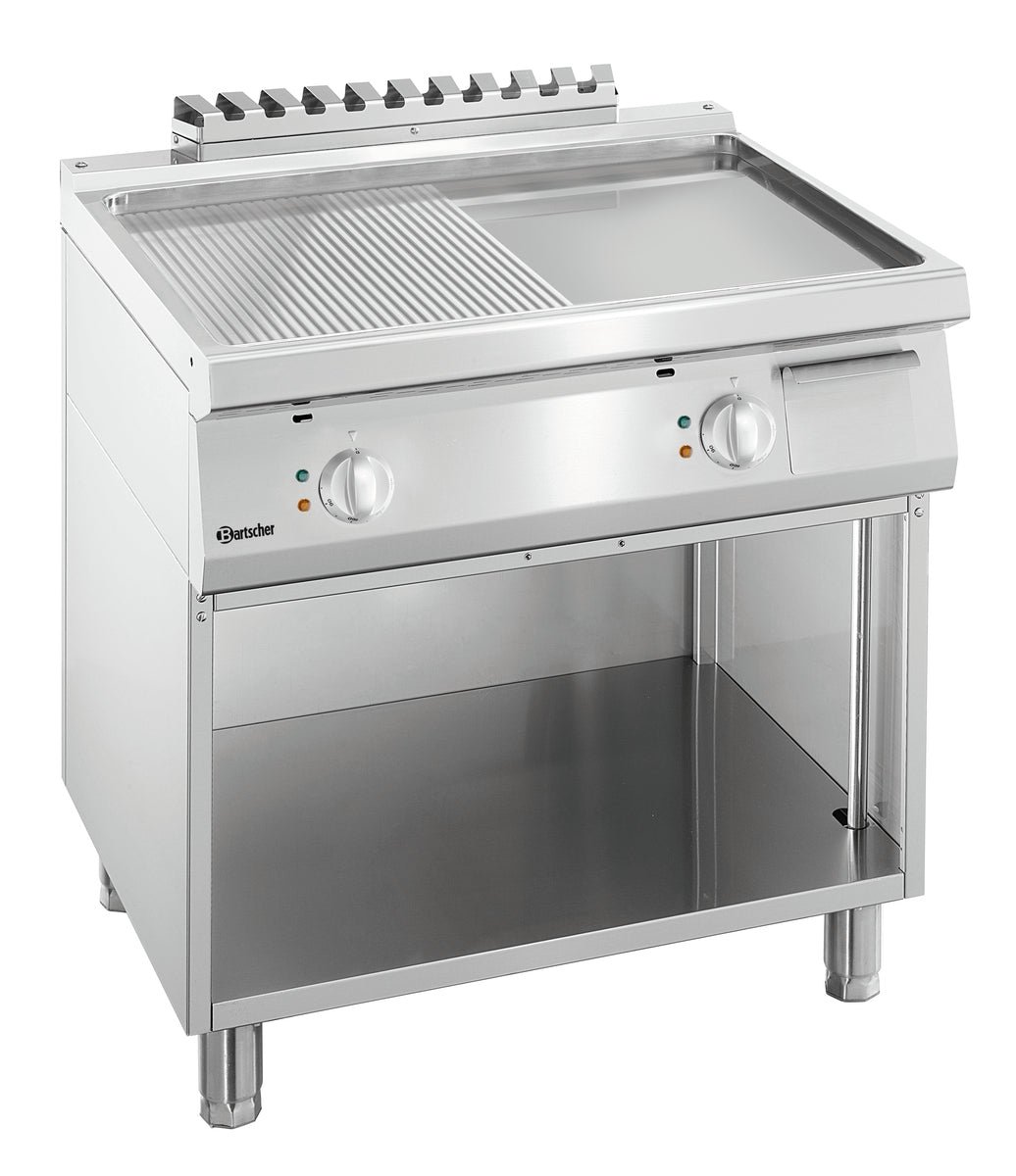 Griddleplatte 700, B800 1/2-1/2, UO | Bartscher 286509 - Bartscher