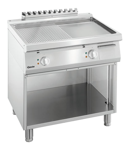 Griddleplatte 700, B800 1/2-1/2, UO | Bartscher 286509 - Bartscher