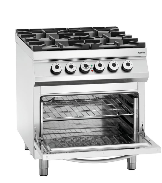 4 Flammen Gasherd, EBO 2/1GN | Bartscher 2952271 - Bartscher