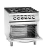 4 Flammen Gasherd, EBO 2/1GN | Bartscher 2952271 - Bartscher