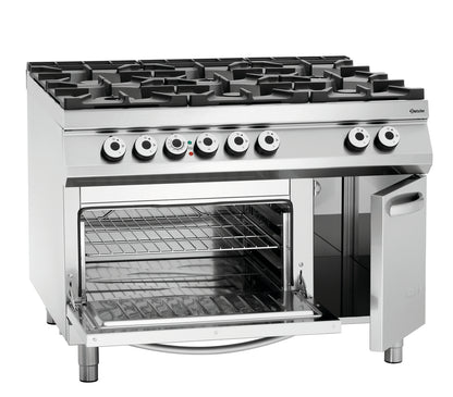 6 Flammen Gasherd, EBO 2/1GN, NS | Bartscher 2952481 - Bartscher
