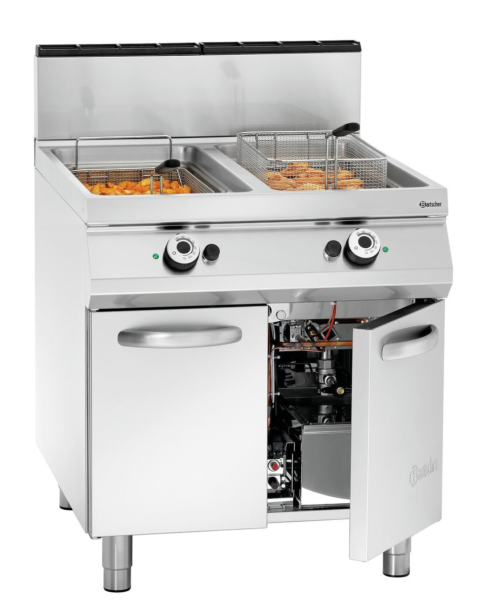 Gas-Standfritteuse, 2 Becken | Bartscher 2959521 - Bartscher