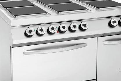 6 Platten Elektroherd, EBO 2/1GN | Bartscher 296217 - Bartscher