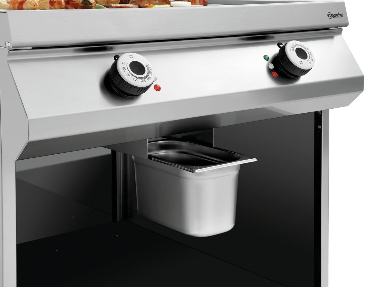 Elektro-Griddleplatte, 1/2+1/2, OU | Bartscher 296511 - Bartscher