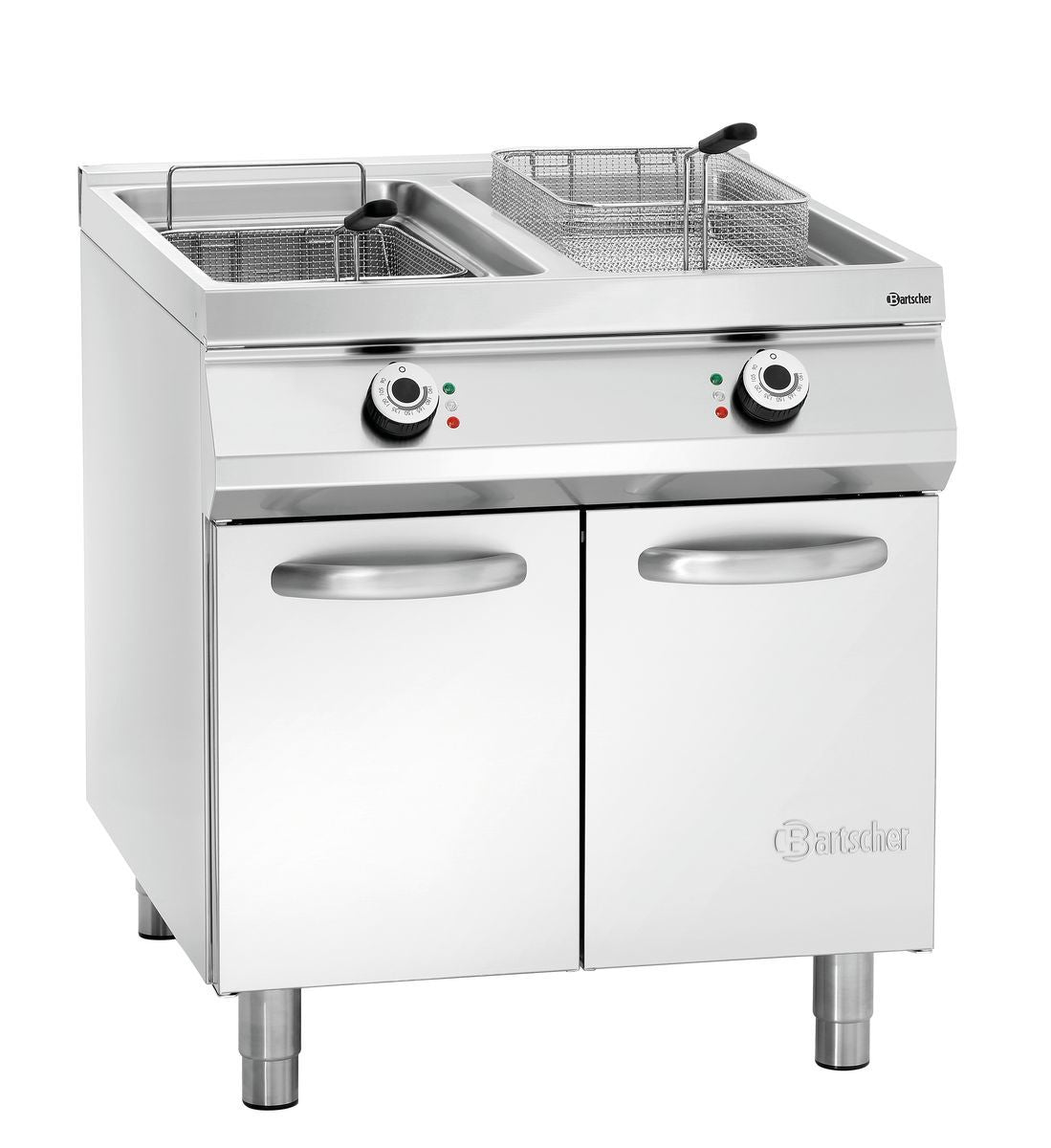 Elektro-Standfritteuse, 2 Becken | Bartscher 296970 - Bartscher
